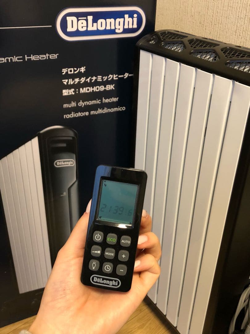 デロンギ マルチダイナミックヒーター リモコン不備あり