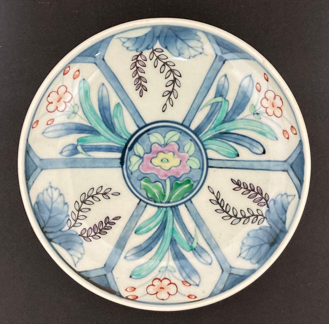 佐藤走波（六代）花文　五寸皿　5枚