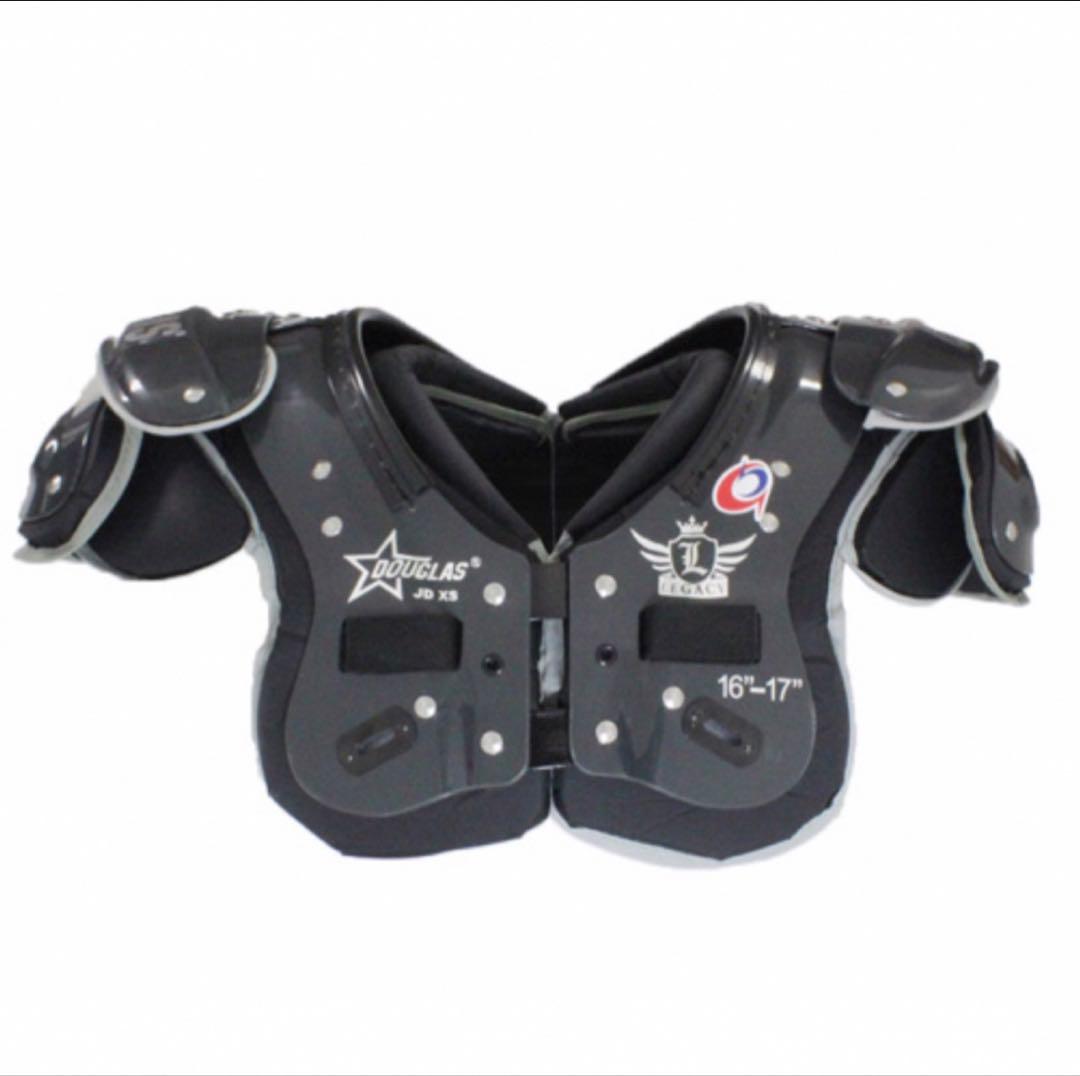DOUGLAS ショルダーパッド 16\"-17\" ブラック