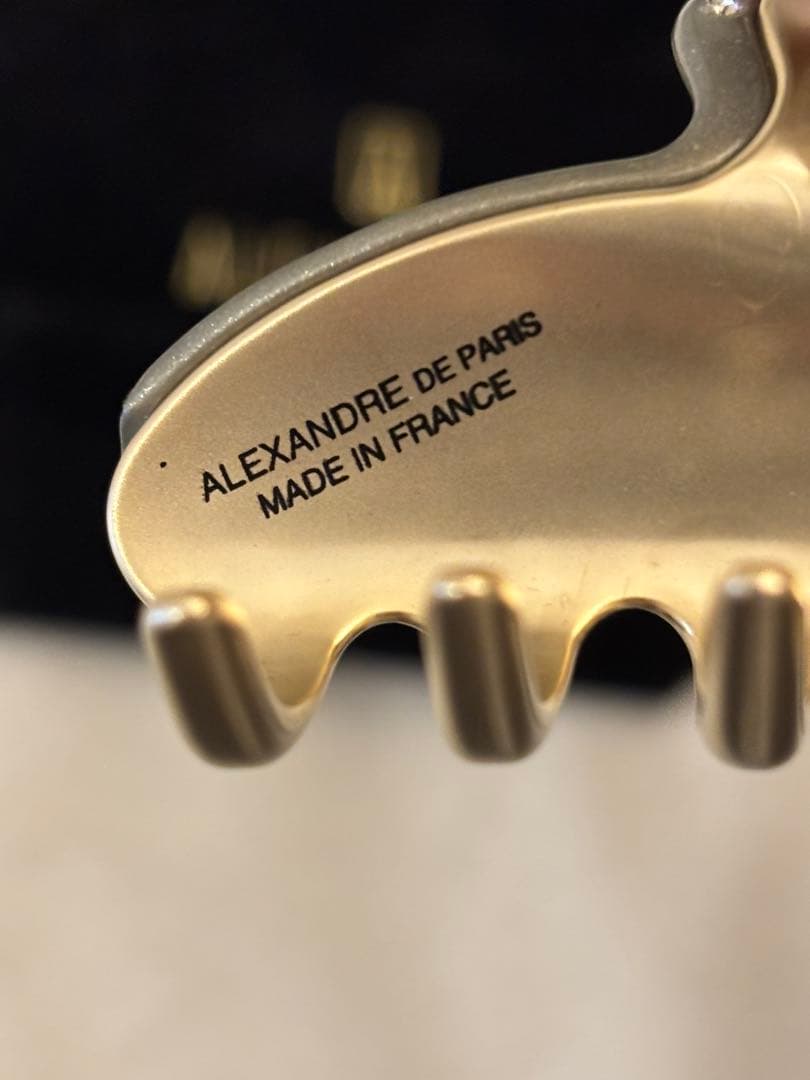 ALEXANDRE DE PARIS ヴァンドーム Mクリップ カーキ