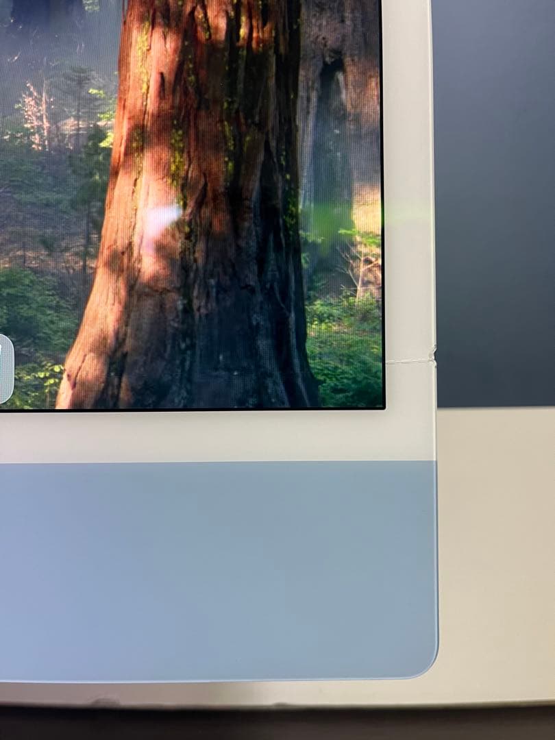 iMac 24インチ　M1 2021 ブルー 16GB 512GB 割れ有