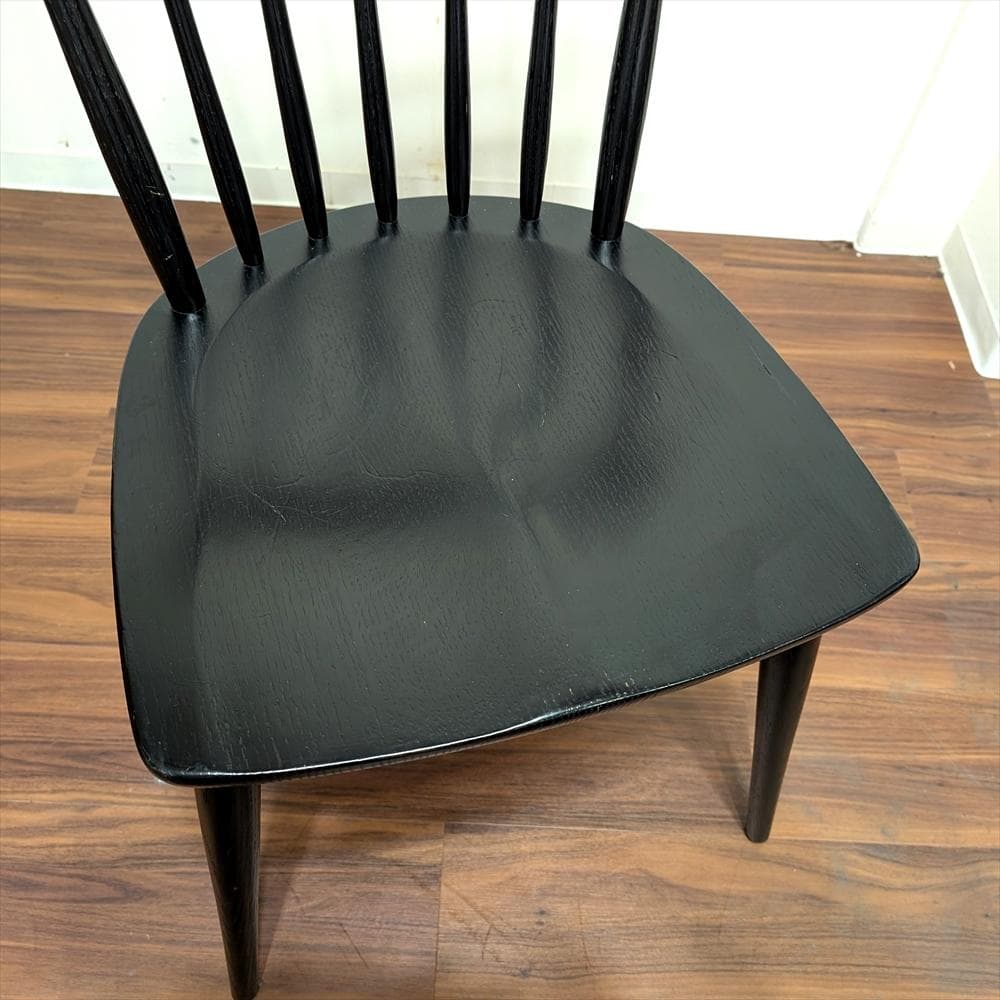 柏木工　オーク　ダイニングチェア　ウィンザーチェア　アームチェア　椅子　イス　B