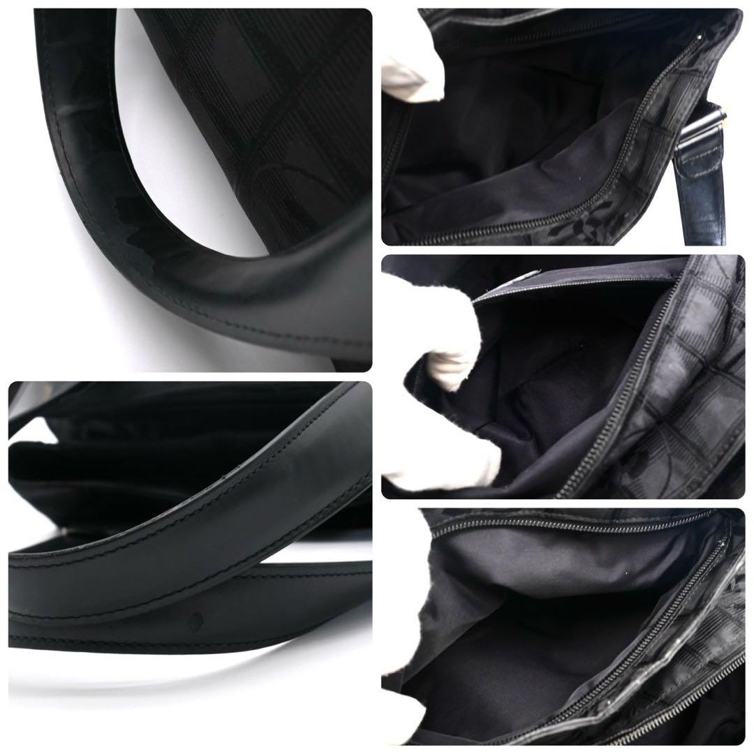 シャネル ニュートラベルライン ブラック ナイロン ハンドバッグ ココチャーム