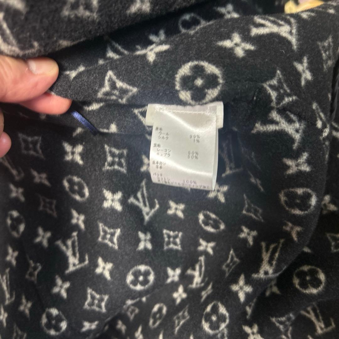 フーデッドラップコート　size38