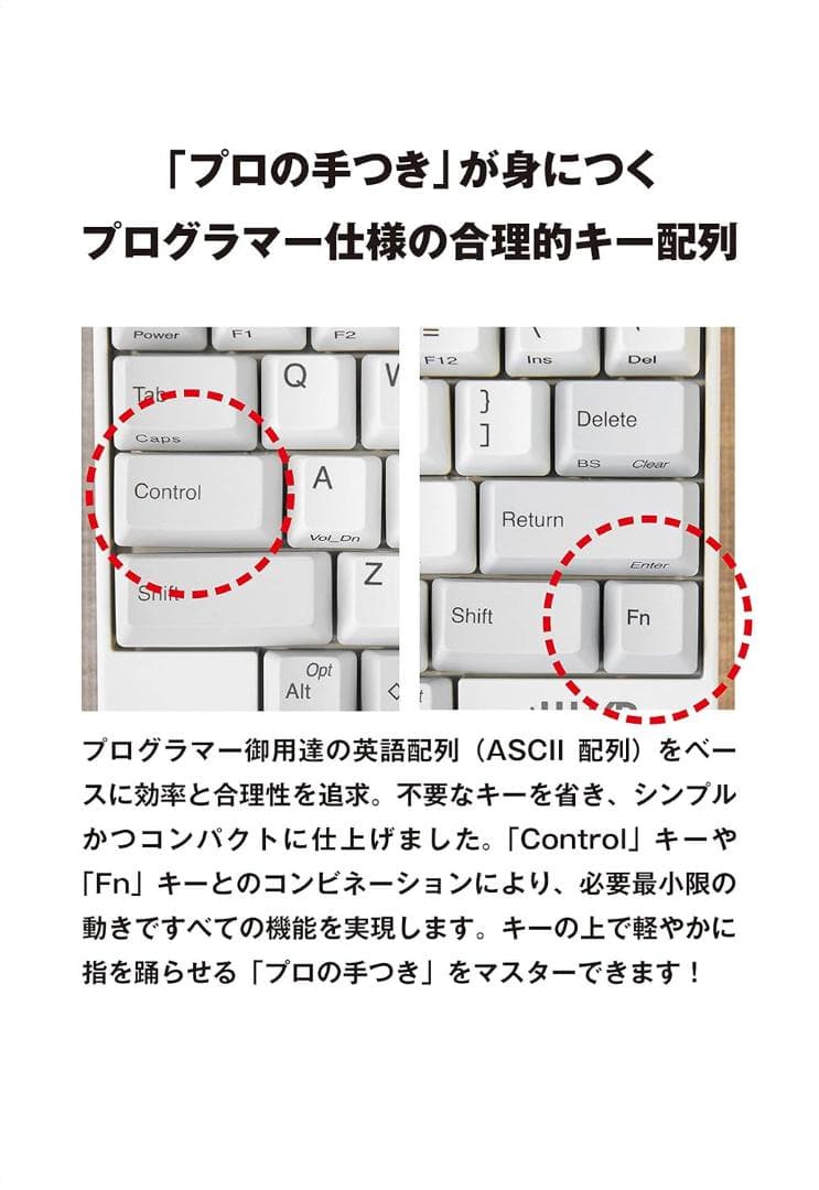 【開封・未使用】HHKB PFU 無刻印/墨 PD-KB600BN キーボード