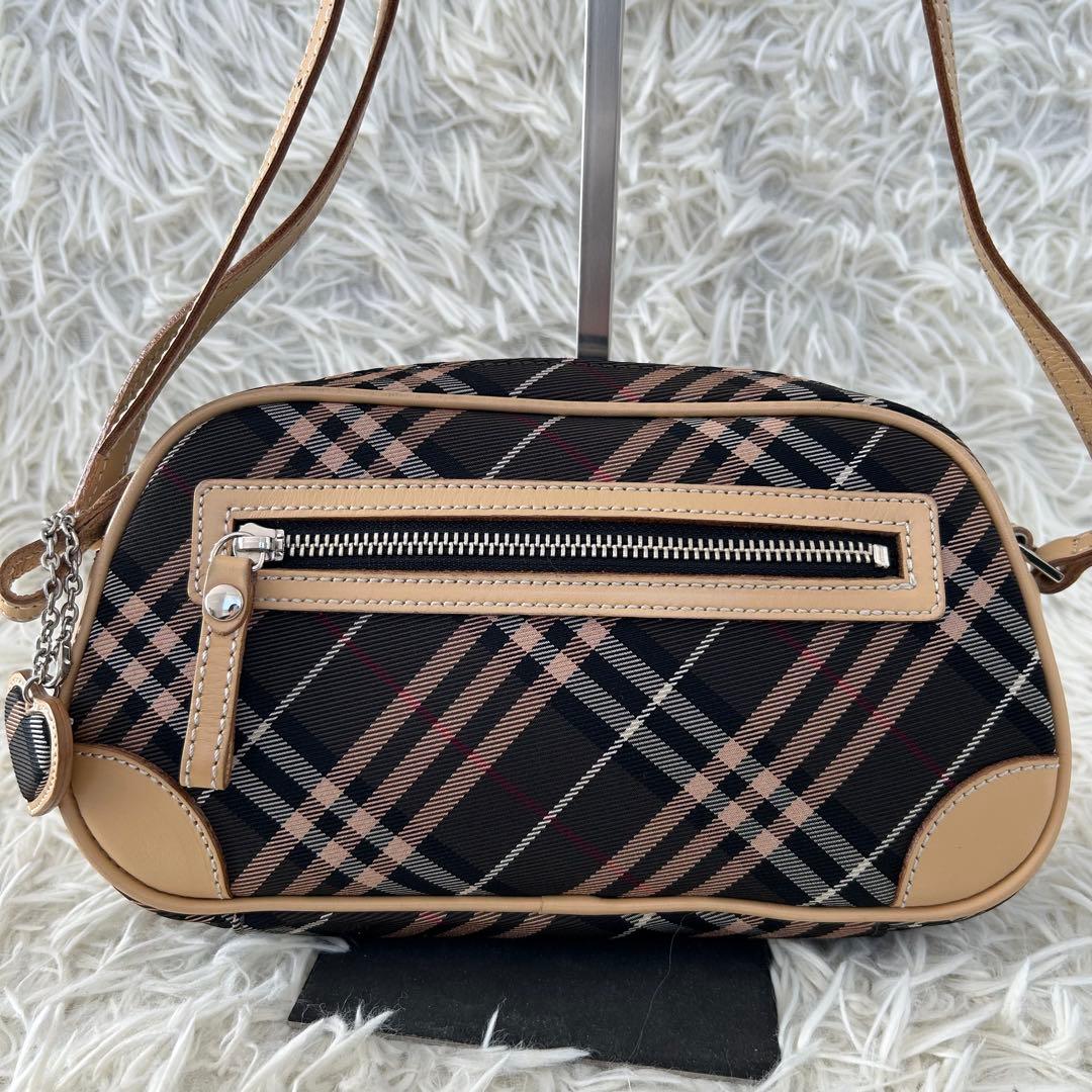 ✨美品✨ バーバリーブルーレーベル ショルダーバッグ カメラバッグ チェック