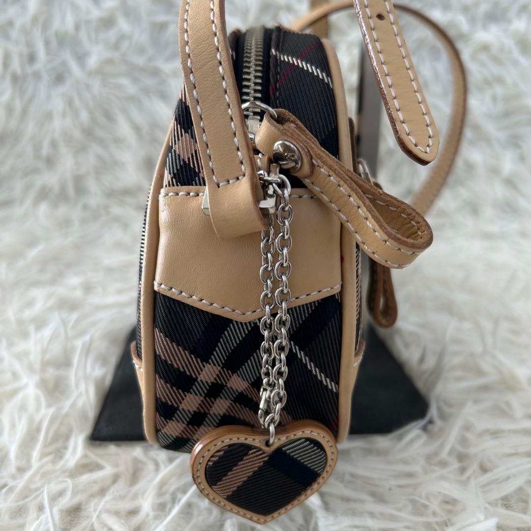 ✨美品✨ バーバリーブルーレーベル ショルダーバッグ カメラバッグ チェック