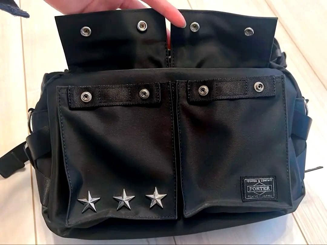 【限定値下げ】新品未使用B'zファンクラブ限定　ポーターコラボ　ウエストポーチ