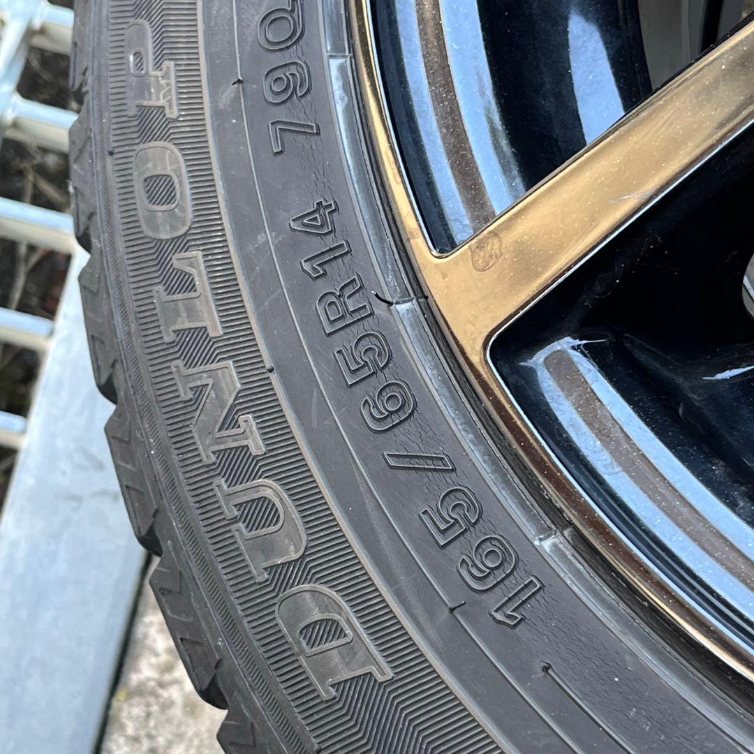 ① 165/65r14 スタッドレス ホイールセット