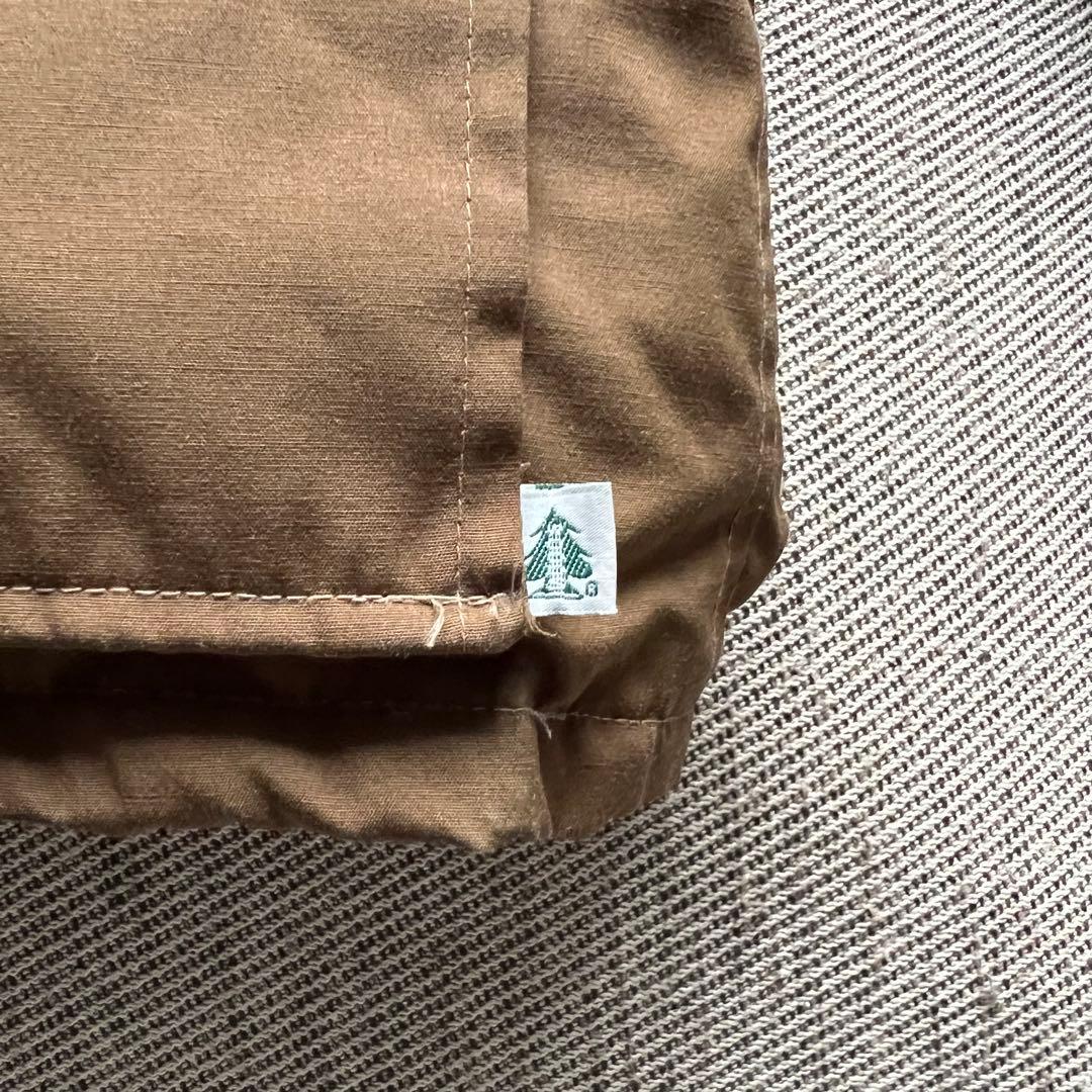 希少80's WOODS ARCTIC DOWN JACKET リアルファー　M