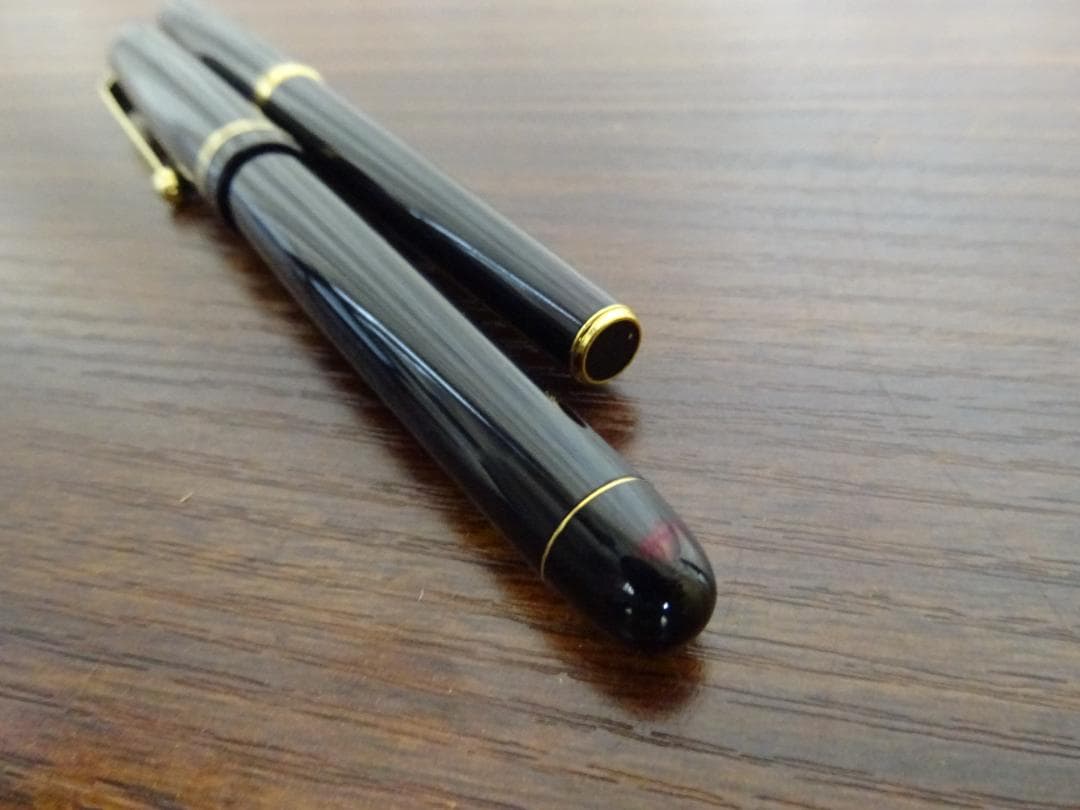 し*ん様 東004 PILOT 万年筆 2本 セット ペン先 14K-585