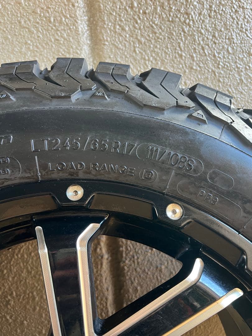 LT245/65R17 オールテレーン/ホイールタイヤセット/RAV4など