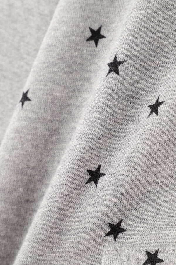 新品　パーリーゲイツ 星柄　フード付き裏起毛パーカー　サイズ１　M