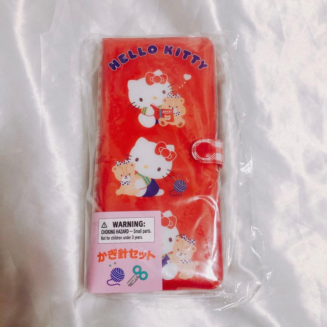 【新品未使用】サンリオ　手芸部　かぎ針&バッグ2点セット