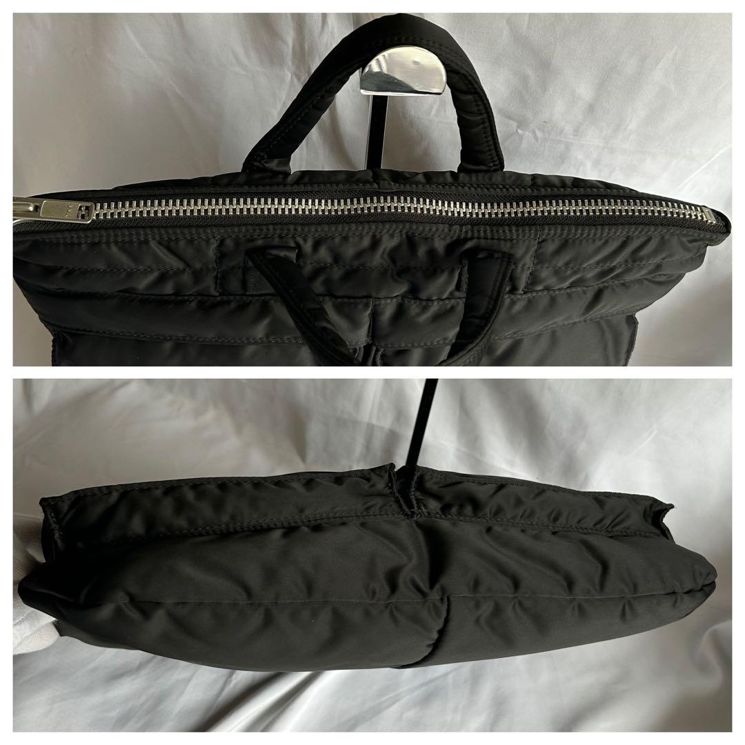 【美品】PORTER ポーター タンカー ブリーフケース S ビジネスバッグ　黒