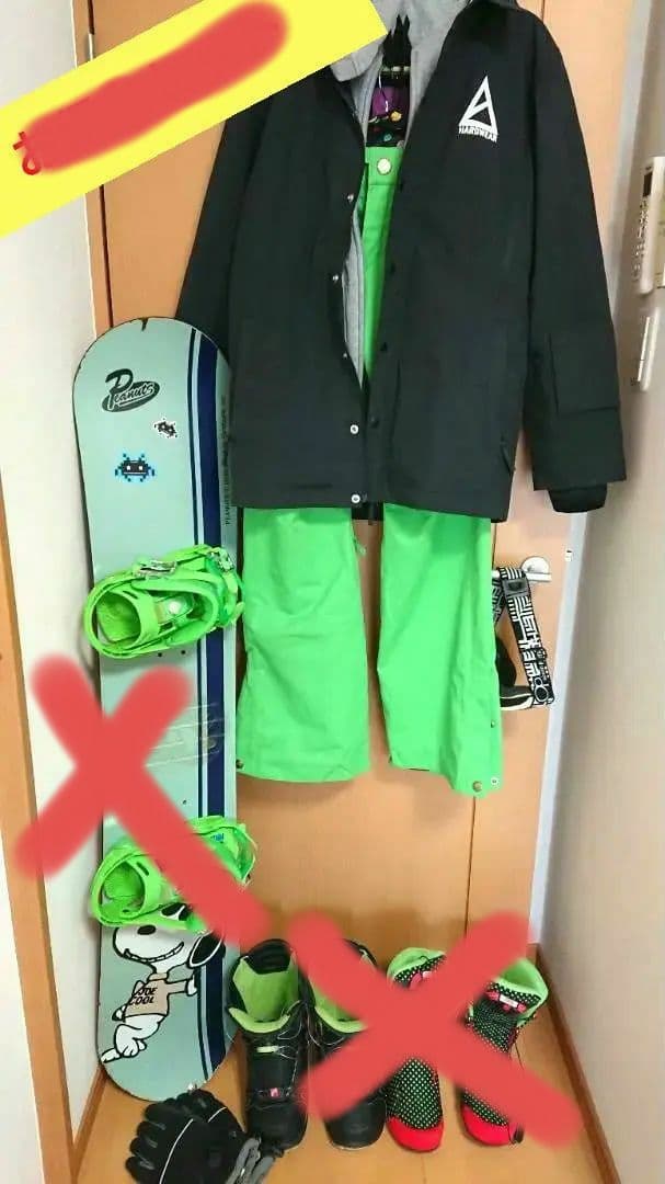 レディーススノボセット　AA hardwear(ダブルエーハードウェア)