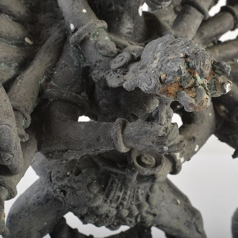 バリ島　インドネシア　青銅　ガルーダ像　置物　M　R7328