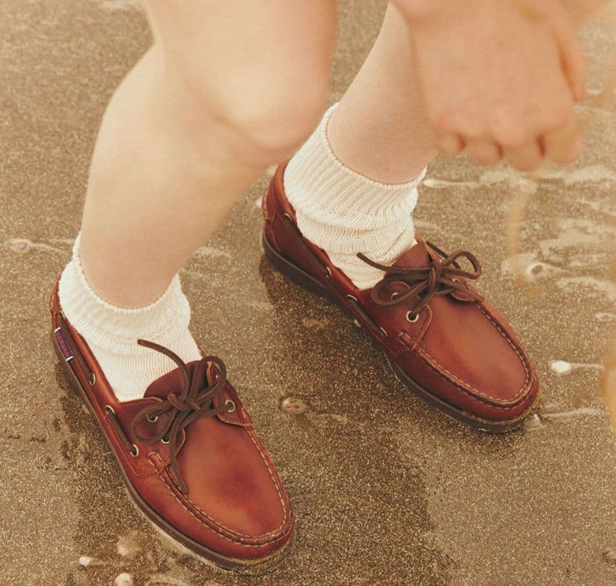 SHINZONE×SERABAGOデッキシューズ