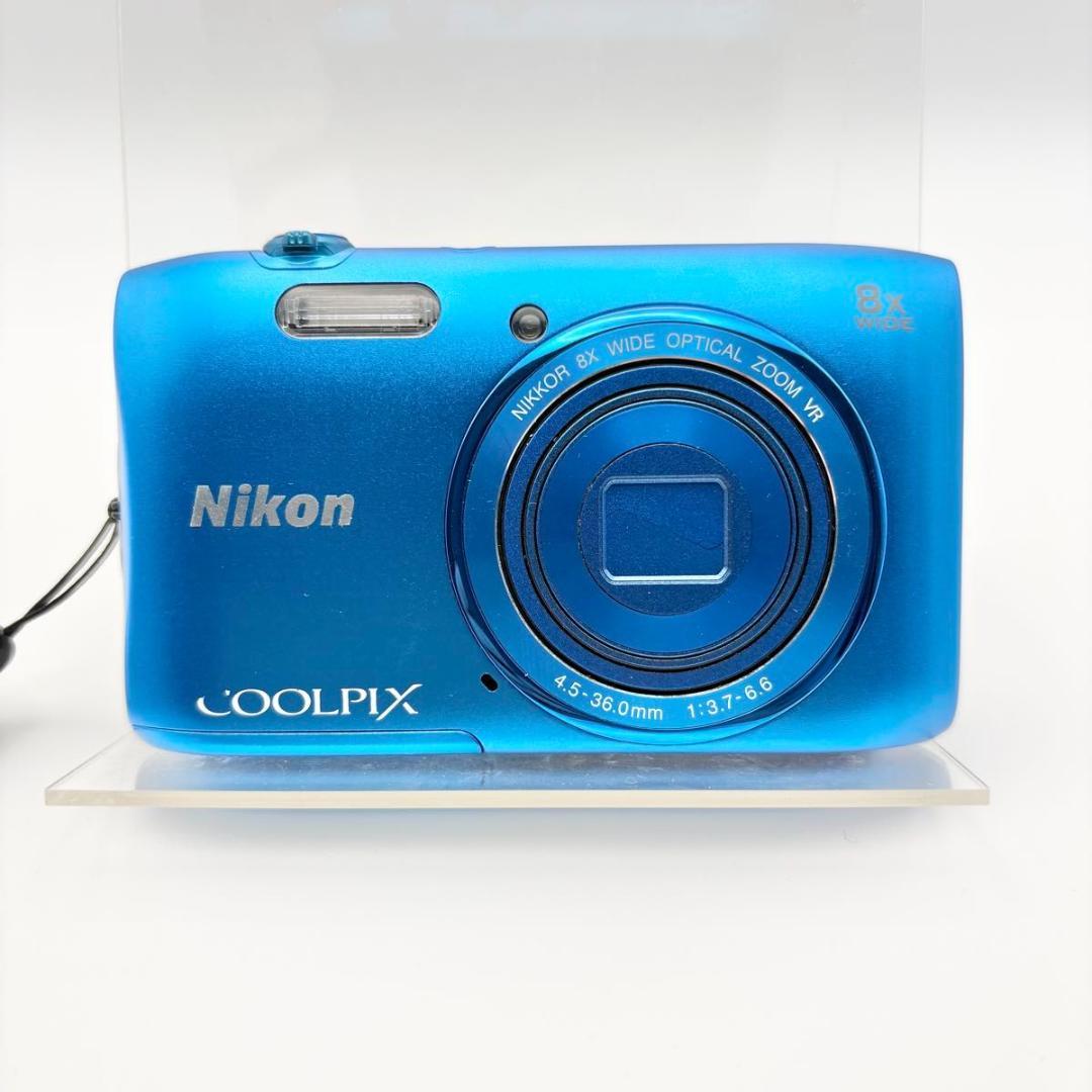 Nikon ニコン COOLPIX S3600 ブルー クールピクス　コンデジ