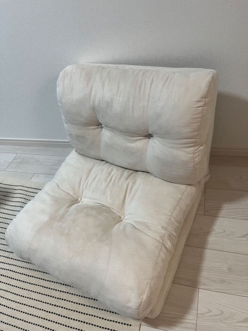 ソファベッド アイボリー