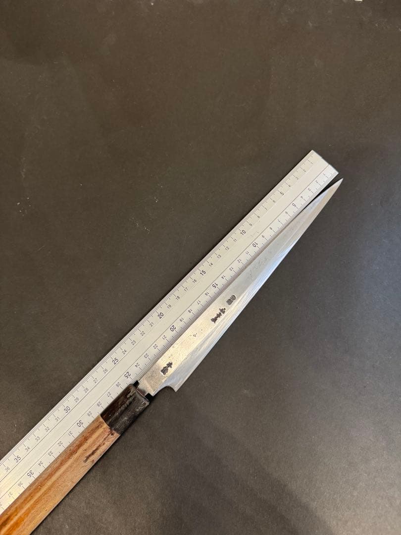 津軽　よし久　本焼　柳刃包丁　25cmほど