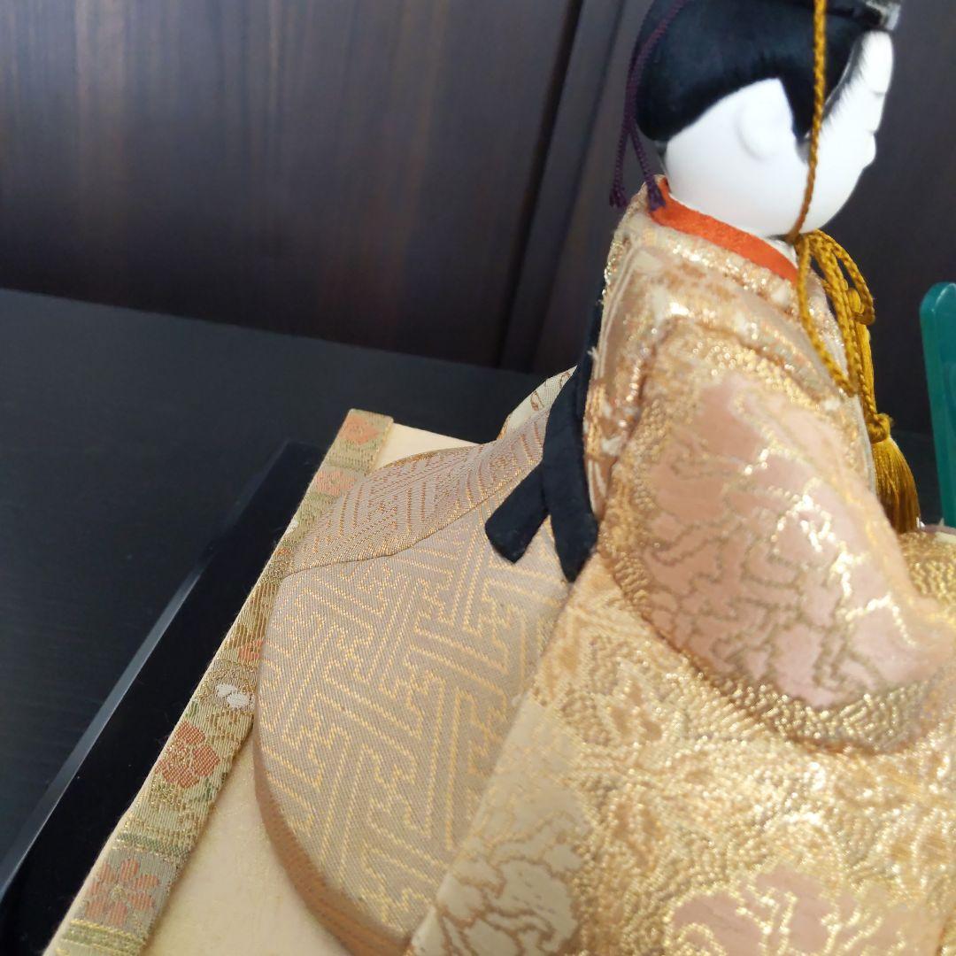 【お値下げ中】伝統的 雛人形 セット　木目込み雛人形