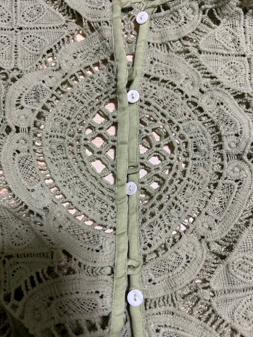 トップス Medi Indian 2way Big Lace Tops