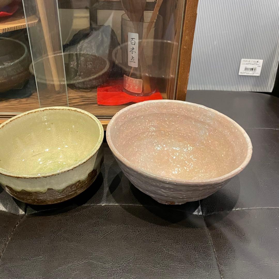 茶道　茶碗セット 陶器 茶道具　平茶碗　夏茶碗　筒茶碗　冬茶碗　織部