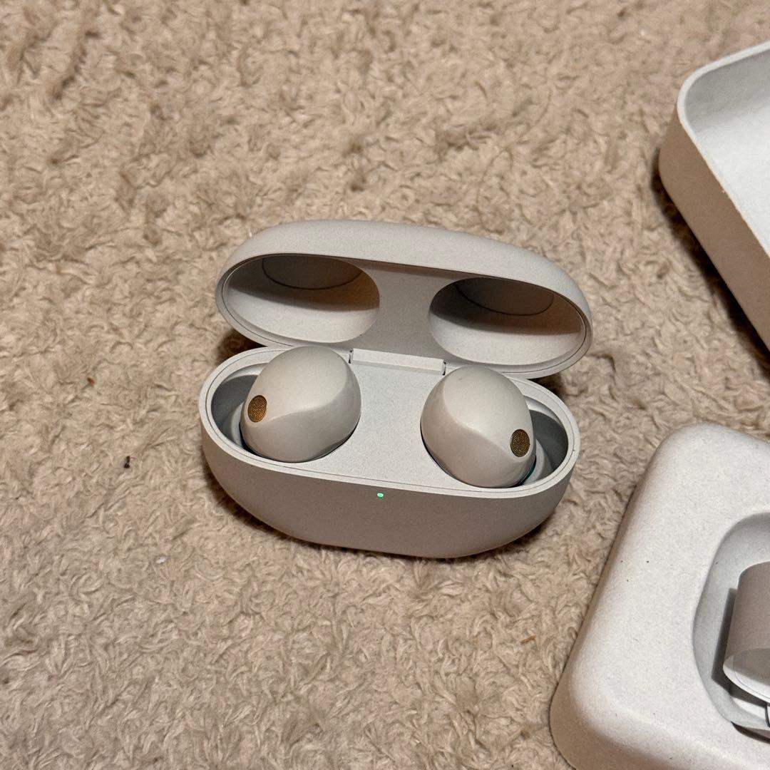 SONY WF-1000XM5 ホワイト ビックカメラ3年保証・保証保険付き