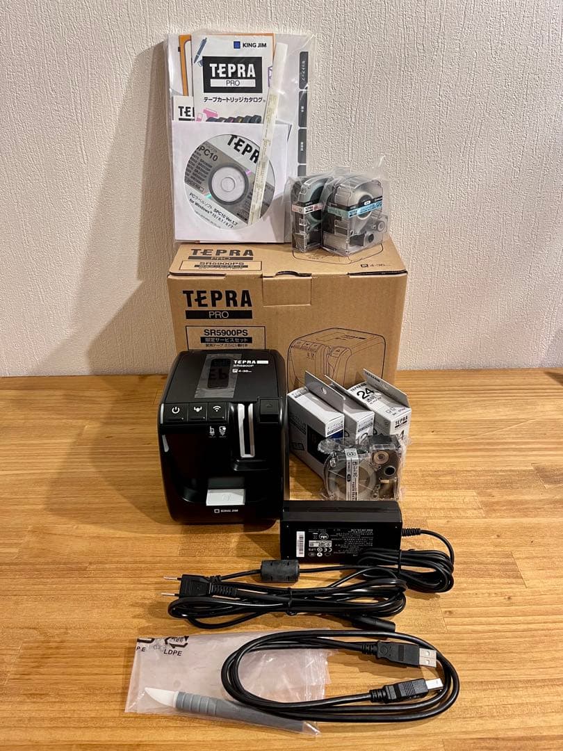 【美品】TEPRA SR5900PS テプラプロ KINGJIM