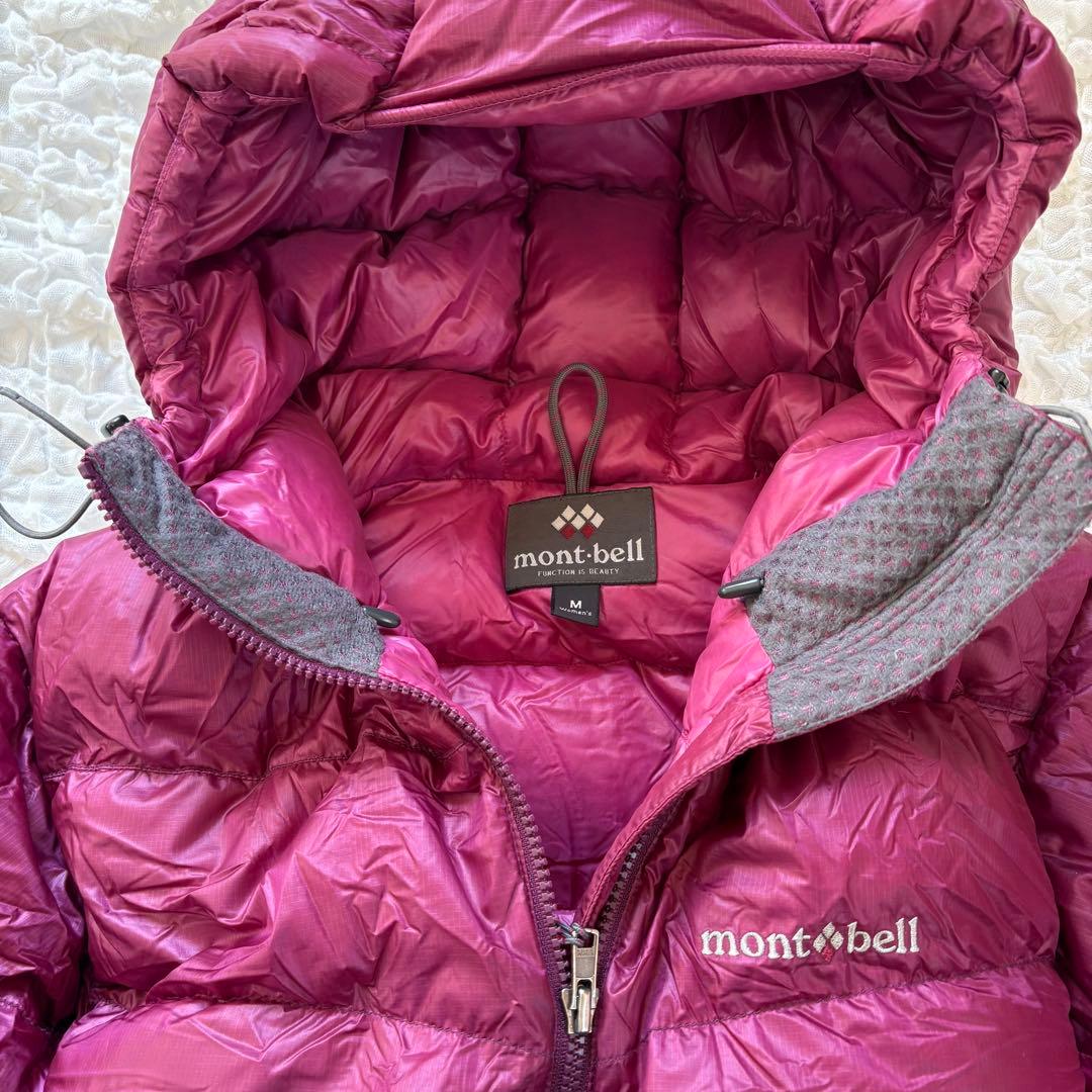 廃盤カラーパープル　mont-bell アルパインダウンパーカー