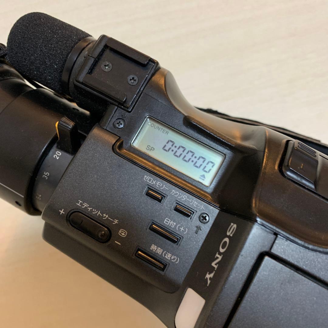 SONY Handyam ビデオカメラレコーダー 8 CCD-F340 レトロ