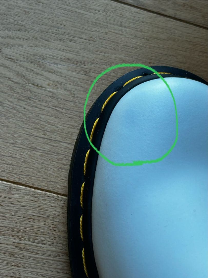 廃盤 Dr.Martens サイドゴアブーツ 2976 ホワイト 24cm