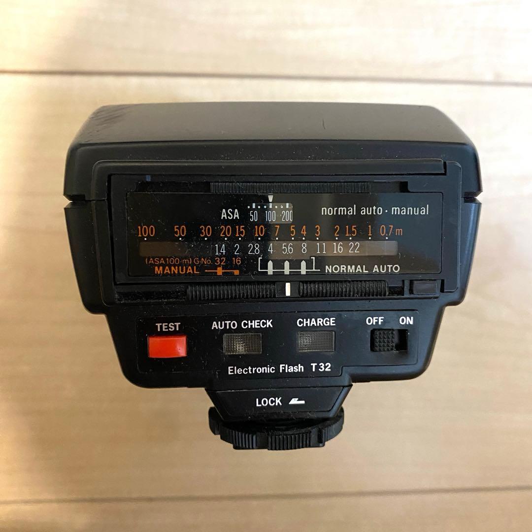 動作未確認 OLYMPUS OM-2 フィルムカメラ/レンズ×3/ストロボ×2他