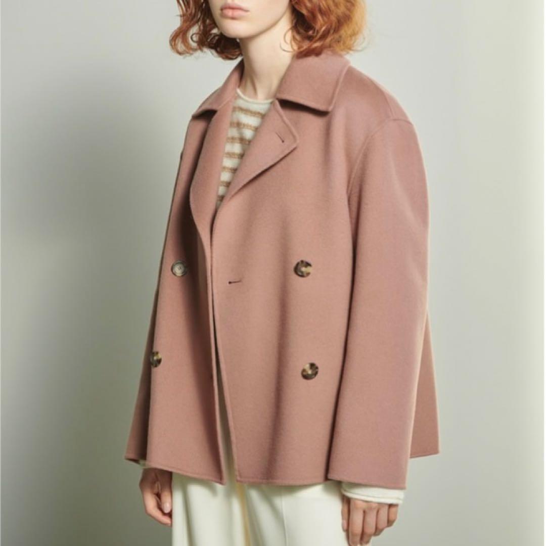 【未使用】Theory セオリー 21AW ダブルフェイス　ピーコート