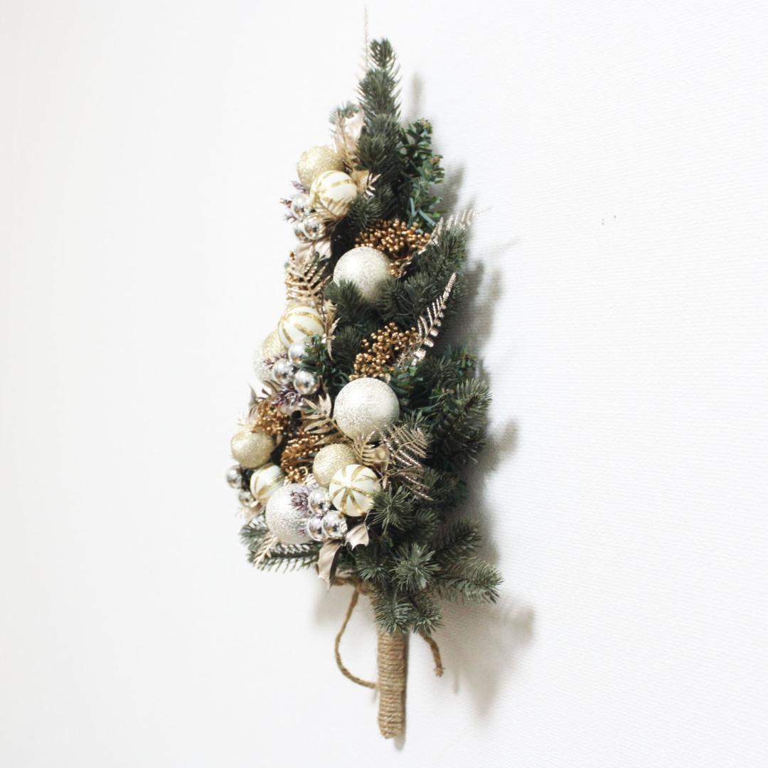 壁に掛けるクリスマスツリー リースタイプのクリスマスツリー　Z1051