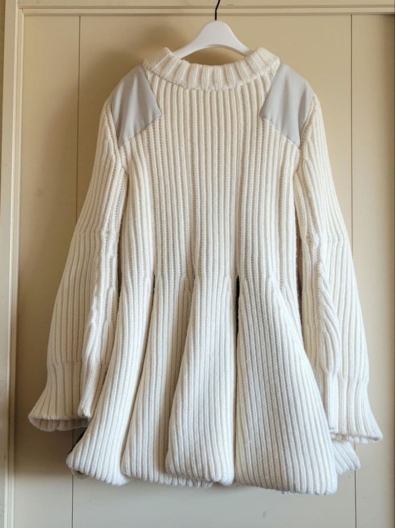 sacai 美品 224,000円 カットアウトドレス ワンピース サイズ1