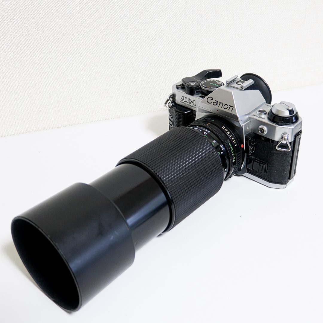 CANON　A-1本体　AE-1+P本体　交換レンズ６本　取説　ジャンク