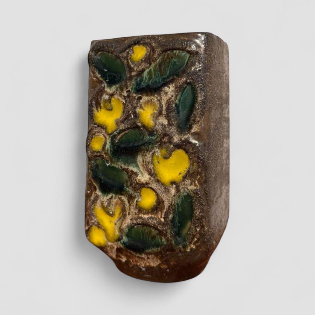 strehla 17cm fat lava ファットラバ 花瓶 ビンテージ