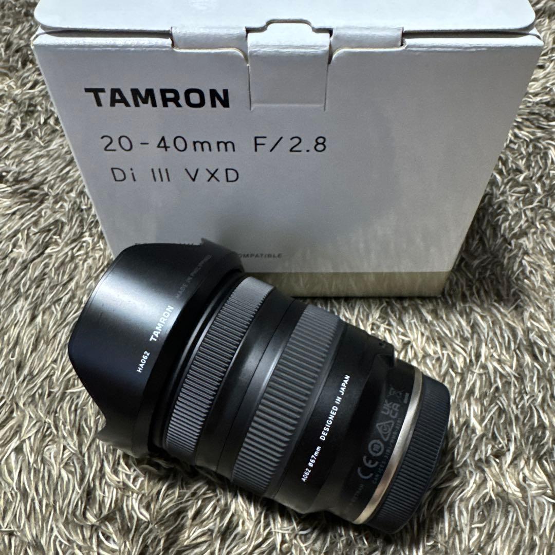 TAMRON 20-40mm F/2.8 Di III VXD 美品