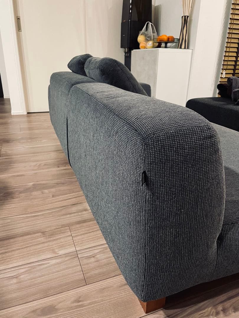 NOYES ノイエス ソファ カバー Decibel C4 ワイド3人掛け片ひじ