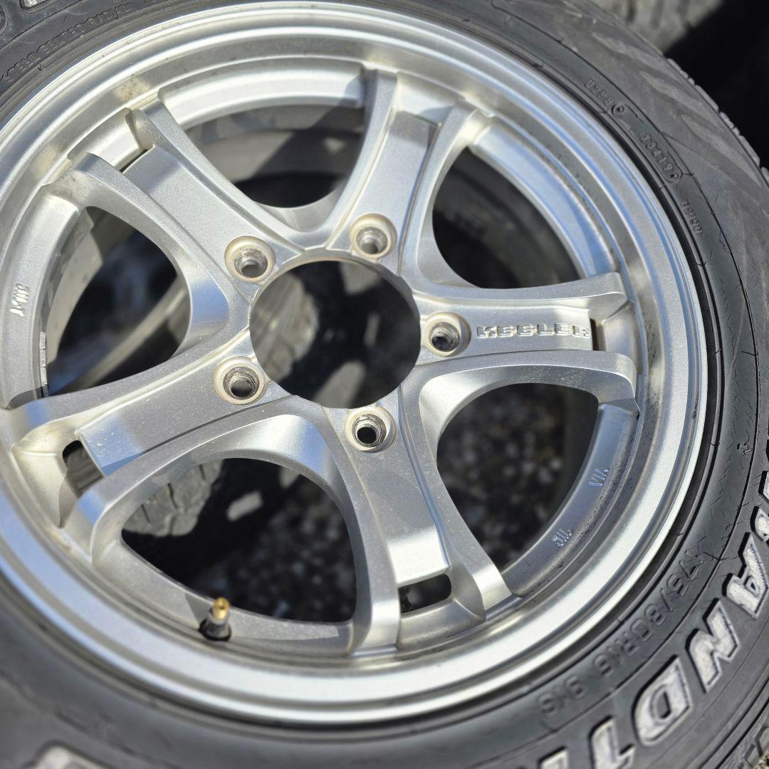 スズキ ジムニー 用 ウェッズ キーラー 16インチ ホイール
