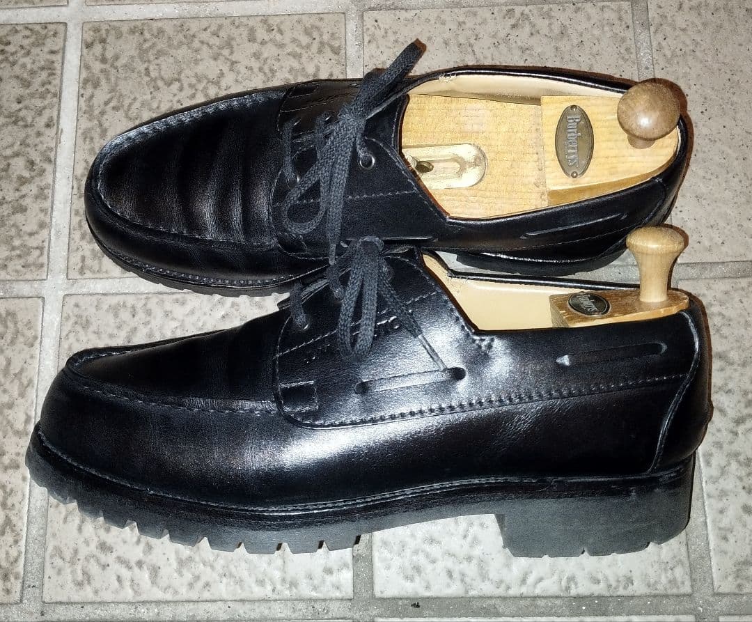 JMウェストン◇ヨットダービー◇690◇ブラック◇5 1/2D◇ロシアンカーフ