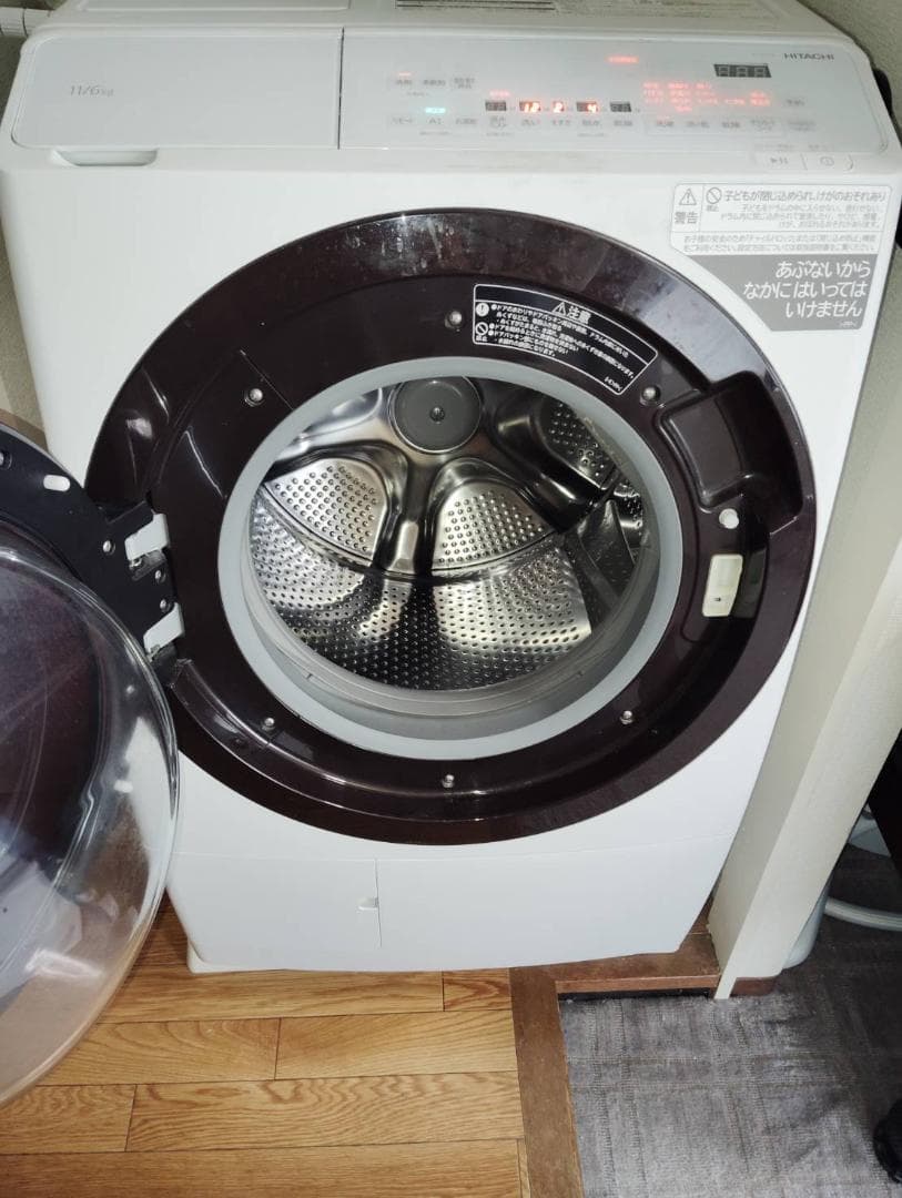 日立ドラム式洗濯機　BD-SX110GL W