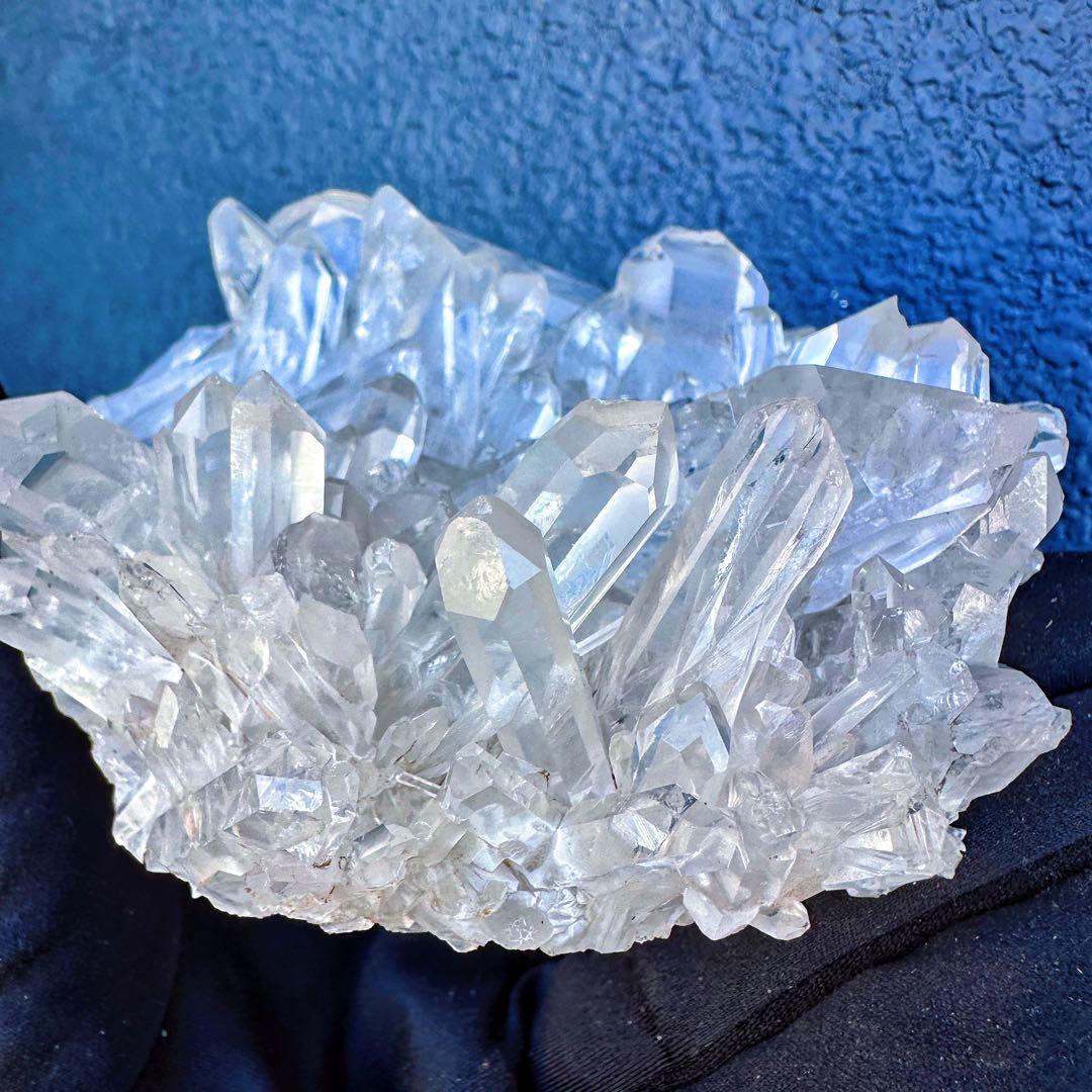 別格高級品❗️希少高透明度❗️浄化❗️超強いパワーキラキラヒマラヤクラスターA1326