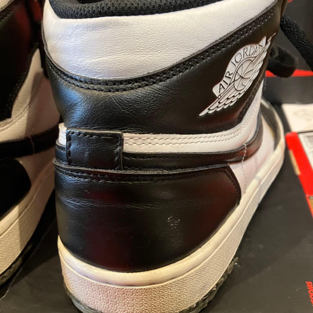 2014年 NIKE AIR JORDAN 1 Black/White 28cm