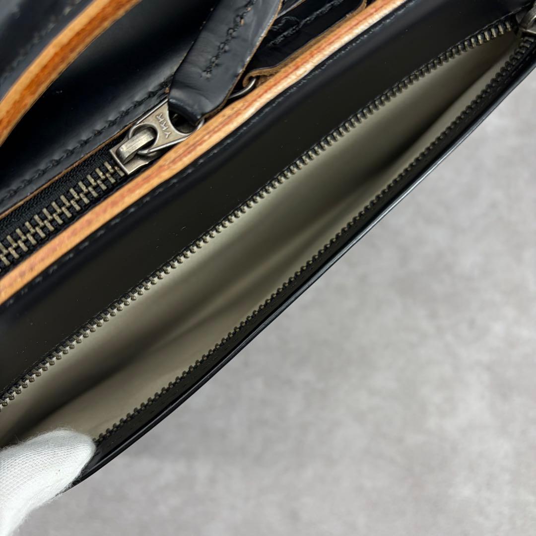 【美品✨】コンプレックスガーデンズ 枯淡 コタン 2wayブリーフケース 青木鞄