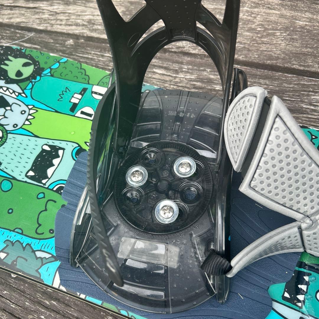 Burton 110cm スノーボード　ビンディングセット