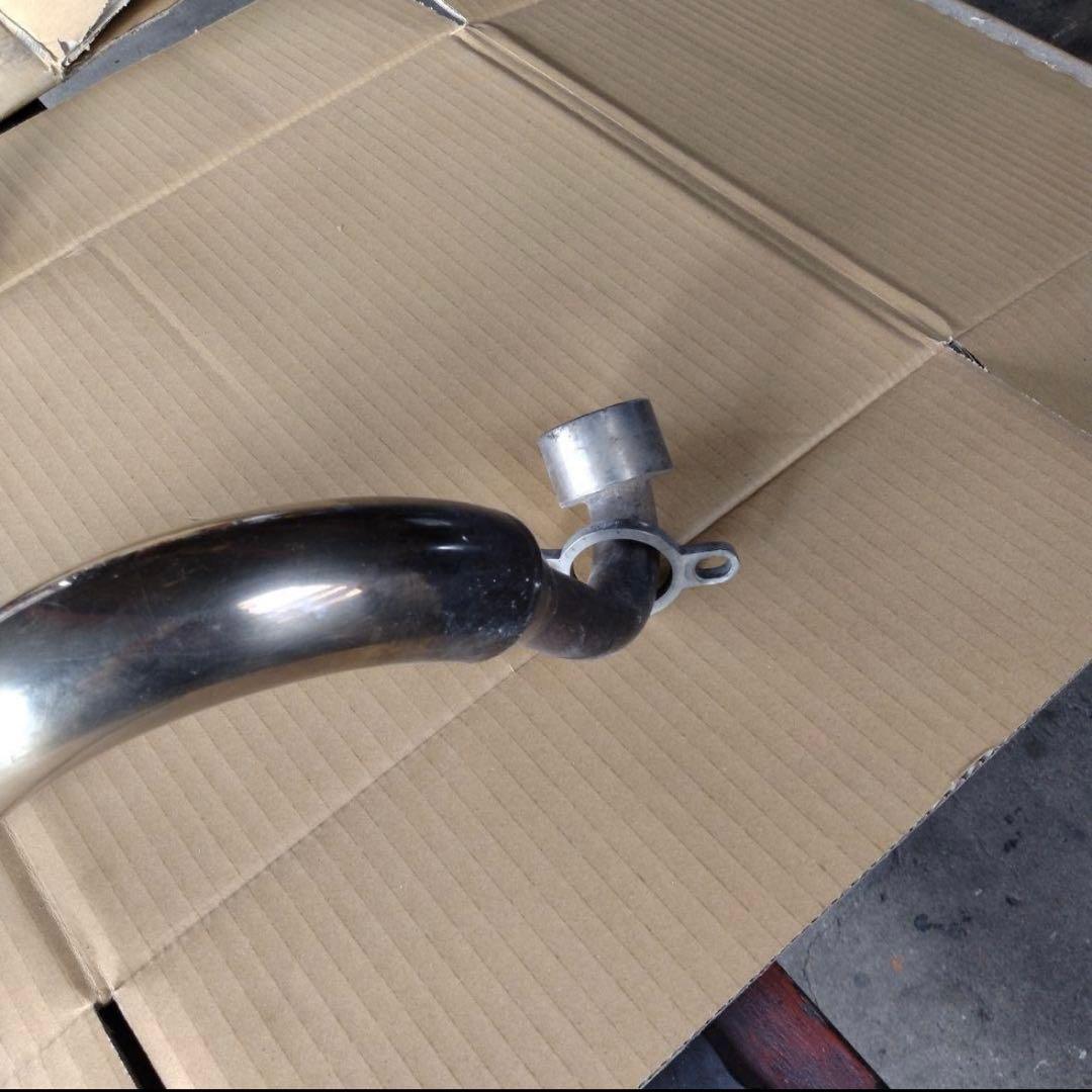 ドラッグスター400 2in1マフラー