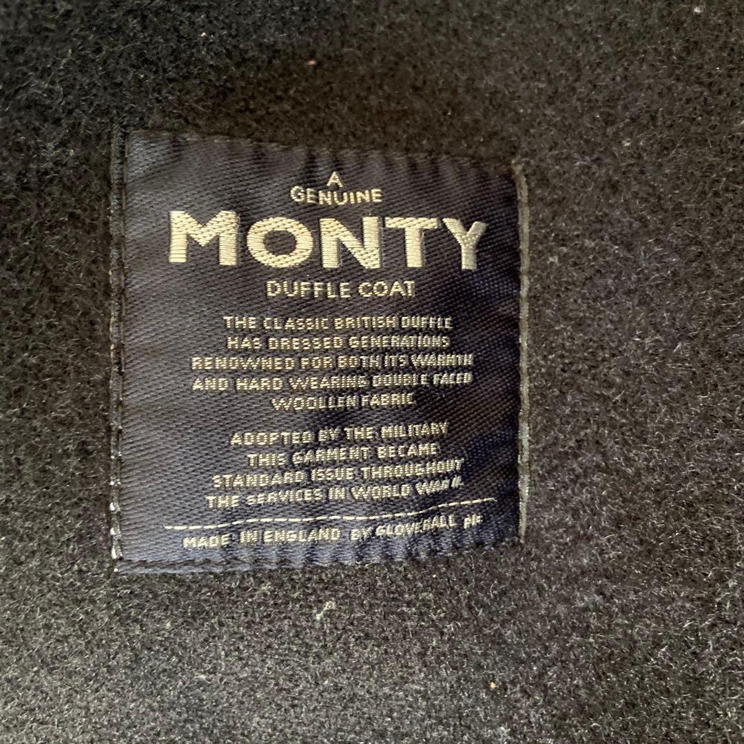 値下げ！gloverall monty xs ネイビー　替ボタン、トグル付